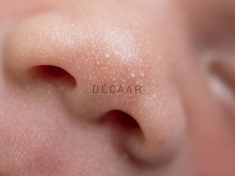 bé 3 tuổi bị nổi mụn đầu trắng